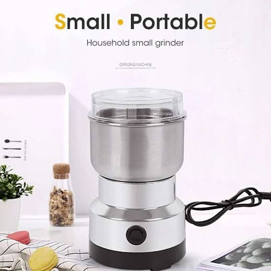 Electric Grinder 4 Blades Stainless Steel & Blender 100% Original Premium Quality Spice & Coffee Beans Blender Grinder Machine