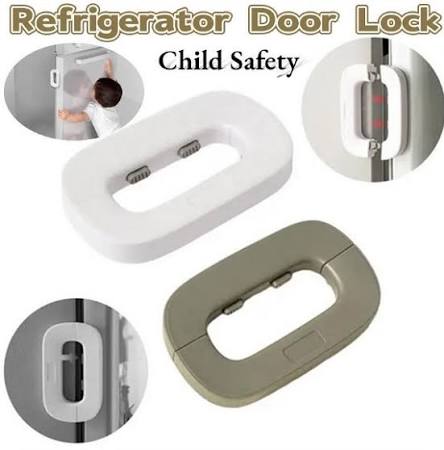 Refrigerator Lock for Child Safety Cabinet Lock Fridge Freezer Door Lock